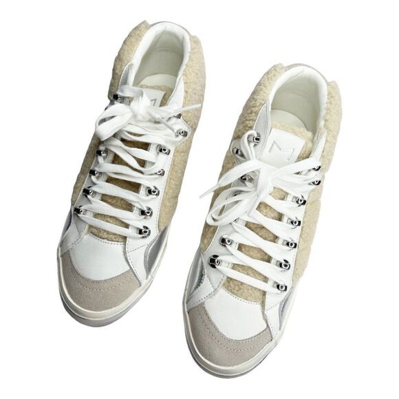 MARC FISHER LTD Merin Distressed High Top Sneakers - Picture 10 of 10